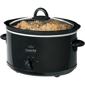 Kitchen & Dining 39 Crock-Pot 4 Quart Manual Slow Cooker, Black