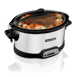 Hamilton Beach 7 Quart Programmable 2-Clip Slow Cooker