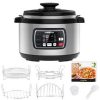 9.5 Quart Ovate Series Pressure Cooker with Accessories Q19S 1