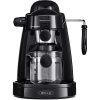 BELLA 13683 Personal Espresso Maker with Steam Wand Glass Decanter Permanent Filter Black B11O 1