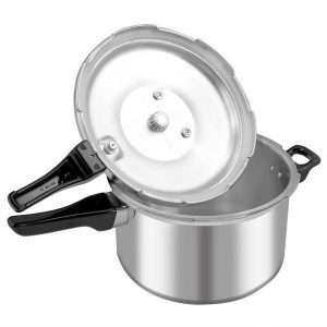 Barton 8 Quart Aluminum Pressure Cooker Stovetop Fast Cooker Pot Pressure Regulator Fast Cooking Silver B19Q 3