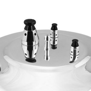 Barton 8 Quart Aluminum Pressure Cooker Stovetop Fast Cooker Pot Pressure Regulator Fast Cooking Silver B19Q 4