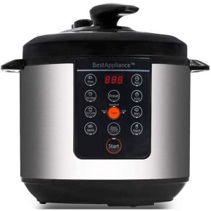 Kitchen & Dining 41 BestMassage Electric Pressure Cooker 6 Qt Rice Cooke Slow Cooker with Stainless Steel Pot Multi-Use Programmable B19Y