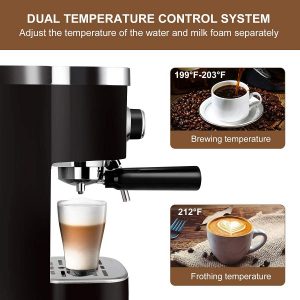 Bonsenkitchen Espresso Machine 20 Bar Coffee Machine B11J 9 Bonsenkitchen Espresso Machine 20 Bar Coffee Machine B11J 4