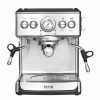 Brim 19 Bar Espresso Machine Maker, Silver B10K 1 Brim 19 Bar Espresso Machine Maker Silver B10K 1
