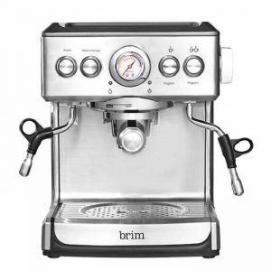Brim 19 Bar Espresso Machine Maker, Silver B10K