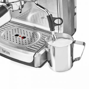 Brim 19 Bar Espresso Machine Maker, Silver B10K 8 Brim 19 Bar Espresso Machine Maker Silver B10K 3
