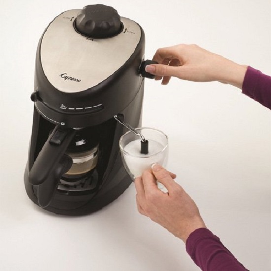 CAPRESSO 303.01 BlackSilver Single Serve 10 oz. Espresso Machine C11T 4 CAPRESSO 303.01 BlackSilver Single Serve 10 oz. Espresso Machine C11T - Image 2