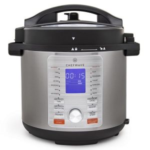 ChefWave 2 in 1 Air Fryer and Pressure Cooker – 6 Qt Multi Cooker Panel C21L 2