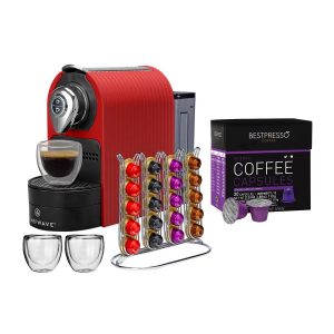 ChefWave Mini Espresso Machine for Nespresso Capsules with Accessories C11F 2