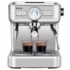 Costway Semi-Auto Espresso Machine Maker Water Tank Pump Pressure w/ Milk Frother Wand C10M 2 Costway Semi Auto Espresso Machine Maker Water Tank Pump Pressure w Milk Frother Wand C10M 1