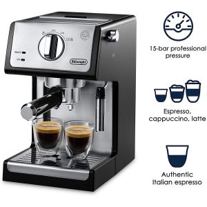 DeLonghi ECP3420 Bar Pump Espresso and Cappuccino Machine 15 Black D11B 3