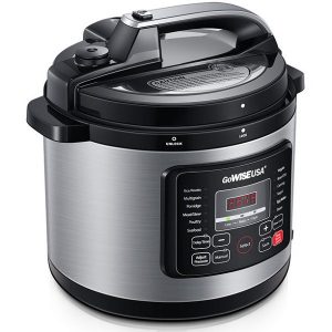 Kitchen & Dining 42 GoWISE GW22705 USA 12-in-1 Electric High-Pressure Cooker (10-QT, Stainless Steel) G19K