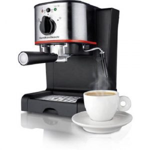 Hamilton Beach Espresso Cappuccino Maker Black Stainless Model 40792 H11G 3