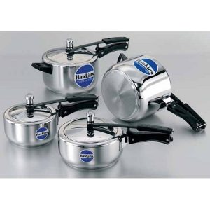 Hawkins Stainless Steel 5.0 Litre Pressure Cooker H20M 2