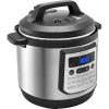 Insignia 8 Quart Multi Function Pressure Cooker Stainless Steel I19F 1