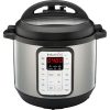 Instant Pot 112 0022 01 Viva 6 Quart 9 in 1 Multi Use Pressure Cooker with Easy Seal Lid and Sous Vide Program – Silver I19W 1