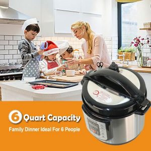KAPAS Smart Electric Pressure Cooker K19S 4