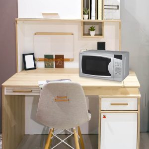 Magic Chef 0.7 Cu. Ft. 700W Countertop Microwave Oven in White M09D 4