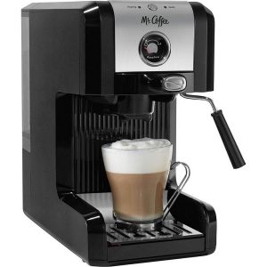 Mr. Coffee BVMCECMPT100 Easy Espresso Machine – Black M11A