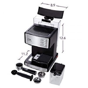 Mr. Coffee ECMP1000 Cafe Barista Premium EspressoCappuccino System Silver NEW M11Y 2