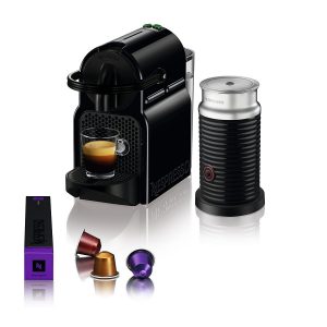 Nespresso Inissia Espresso Machine by DeLonghi with Aeroccino Black N11Q 2