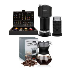 Nespresso Vertuo Next Coffee and Espresso Machine Classic Black Bundle N11F 2