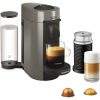 Nespresso VertuoPlus Coffee and Espresso Maker Bundle with Aeroccino Milk Frothier by De'Longhi, Grey N10B 1 Nespresso VertuoPlus Coffee and Espresso Maker Bundle with Aeroccino Milk Frothier by DeLonghi Grey N10B 1