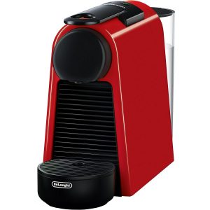 Nespresso by DeLonghi Essenza Mini Single Serve Espresso Machine in Ruby Red and Aeroccino Milk Frother in Black N11C 2