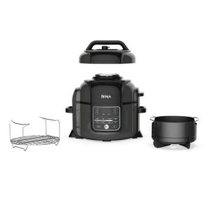 Ninja Foodi Multi Use 9-in-1 Home Food Cooker in Black, 6.5 Quart (Certified Refurbished) N19X