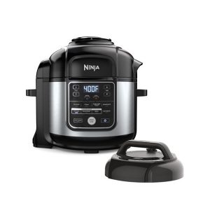 Ninja® Foodi® 10-in-1 8-quart XL Pressure Cooker Air Fryer Multicooker, Stainless, OS400 N19P