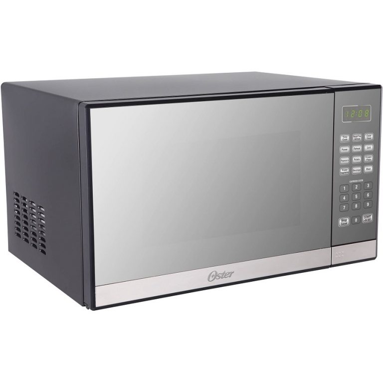 Oster 1.3 Cu. Ft. Stainless Steel with Mirror Finish Microwave Oven