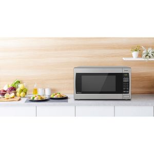 Panasonic Genius Sensor 2.2 Cu. Ft. 1250W Microwave Oven with Inverter Technology PO8U 3