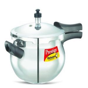 Prestige Deluxe Stainless Steel Handi Cooker, 4.5 Liters P20X