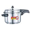 Prestige PRDA4 4L Alpha Deluxe Induction Base Stainless Steel Pressure Cooker 4.0 Liter Silver P21U 1