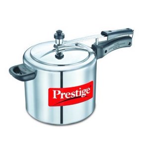 Prestige PRNPC5 Nakshatra Plus 5-Liter Flat Base Aluminum Pressure Cooker P21F