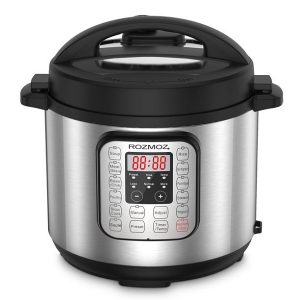 Rozmoz 11-In-1 Electric Pressure Cooker Instant LCD Digital Pressure Pot 6 Qt R18I