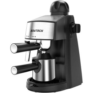 SOWTECH Espresso Machine 3.5 Bar Espresso Maker Cappuccino Machine, Black S10C