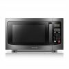 Toshiba EM131A5C BS Microwave Oven with Smart Sensor Easy Clean Interior ECO Mode and Sound OnOff 1.2 Cu.ft 1100W Black Stainless Steel T10T 1