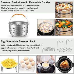 ToyX 101 PCS Accessories Set for Instant Pot 568 Qt T21J 2