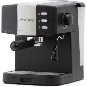 West Bend 55100 15 Bar Pressure Pump Espresso Coffee Latte and Cappuccino Maker, Open Box W10J 7 West Bend 55100 15 Bar Pressure Pump Espresso Coffee Latte and Cappuccino Maker Open Box W10J 2