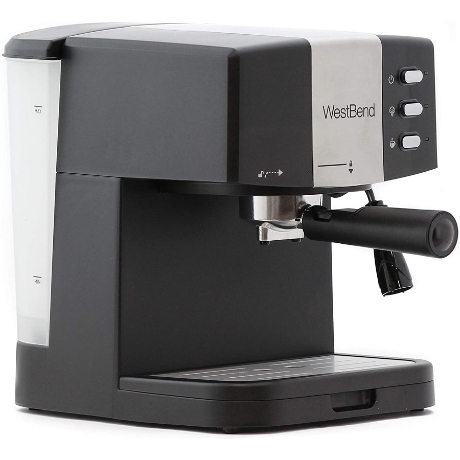 West Bend 55100 15 Bar Pressure Pump Espresso Coffee Latte and Cappuccino Maker, Open Box W10J 5 West Bend 55100 15 Bar Pressure Pump Espresso Coffee Latte and Cappuccino Maker, Open Box W10J - Image 3