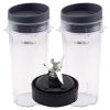 2 Pack 16 oz Cup with Lid and Extractor Blade Replacement Parts P10F 1