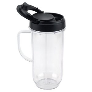 3 Pack 22 oz Tall Cup with Flip Top To Go Lid and Cross Blade P9S 3