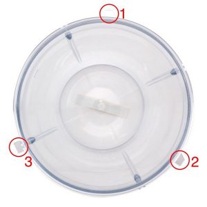 3 Pack 24 oz Tall Cup with Handled Lip Ring and Extractor Blade P10D 4