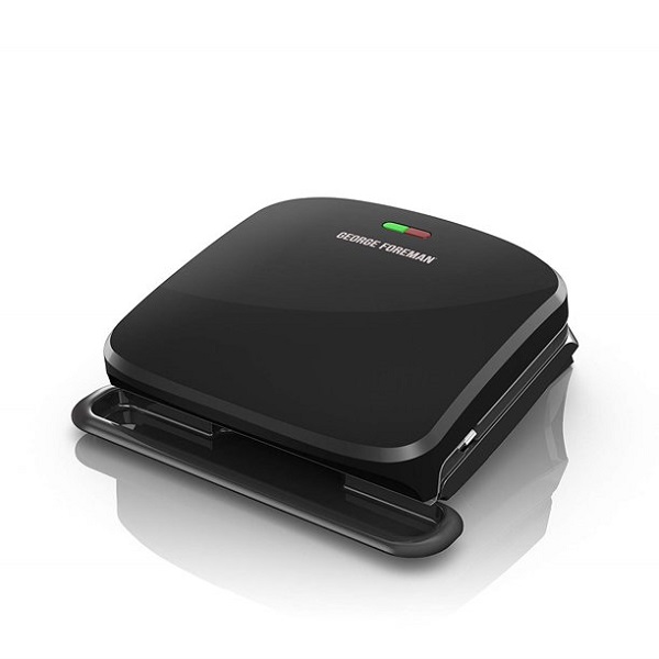 4-Serving Removable Plate & Panini Grill – Black S22T 4 4-Serving Removable Plate & Panini Grill – Black S22T - Image 2