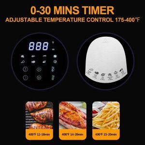 8 in 1 Air Fryer Oven1400W Oilless Electric Air Fryer A31U 5