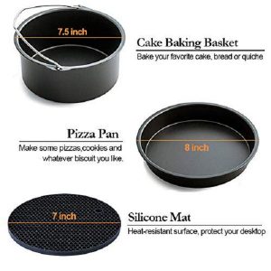 8 inch Air Fryer Accessories with Recipe Cookbook A30U 2