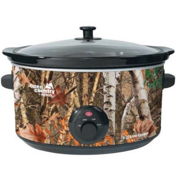 8 qt Camouflage Slow Cooker C25A 3 8 qt Camouflage Slow Cooker C25A