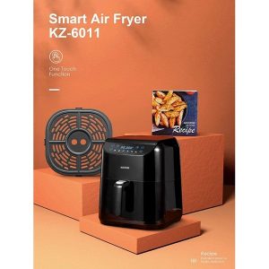 AICOOK Air Fryer, 5.8QT 1500W, 6 Presets, Timer A31K
